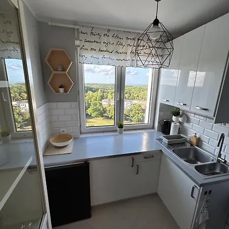 Apartament Witomino Z Widokiem Na Morze